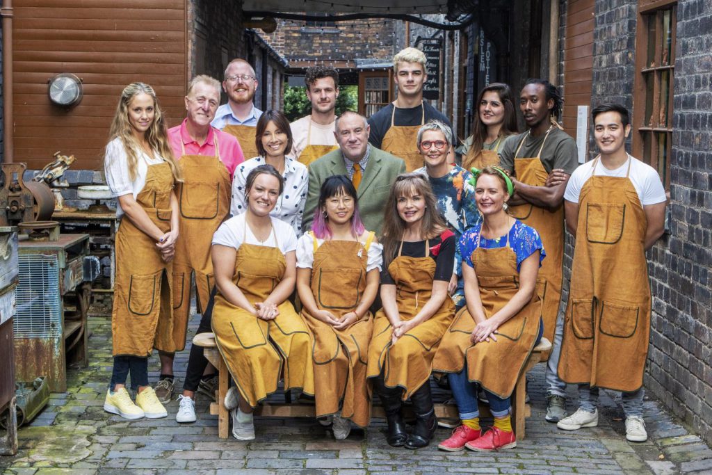 Contestants on the Great Pottery Throwdown
