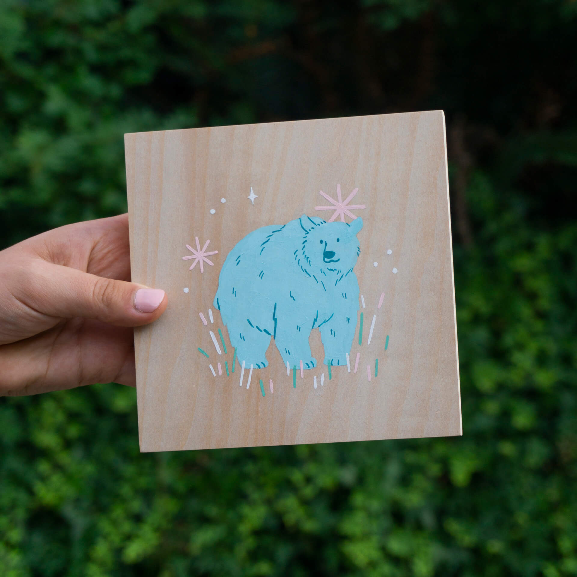 Gouache Bear